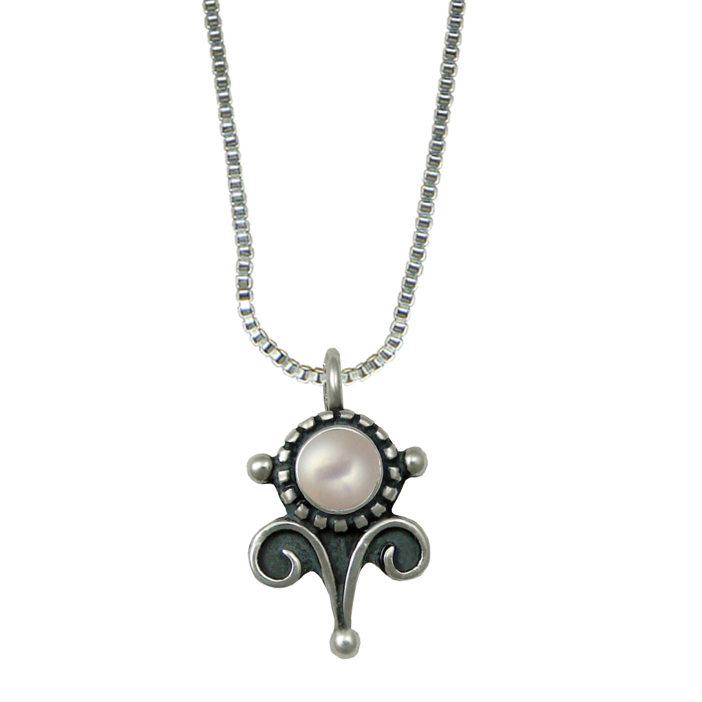 Sterling Silver Cultured Freshwater Pearl Pendant Necklace